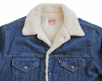 Levis Sherpa Jacket | Etsy Denmark
