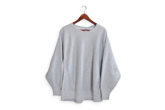 reverse weave sweatshirt / blank sweatshirt / 199… - image 1