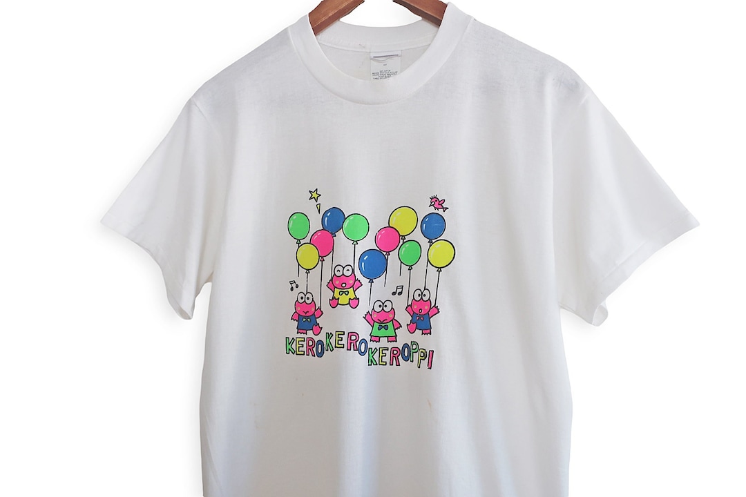 【希少！】90s ケロッピー Tシャツ サンリオ 1995年製 90s USA製 【Sanrio】 サンリオ けろけろけろっぴ Tシャツ size