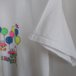 Keroppi t shirt / vintage Sanrio shirt / 1990s Keroppi Sanrio single stitch t shirt Small Hello Kitty image 5