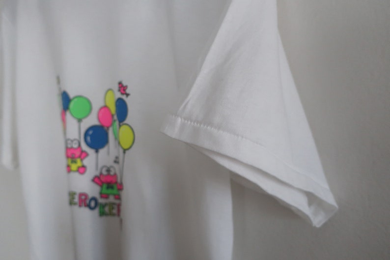 Keroppi t shirt / vintage Sanrio shirt / 1990s Keroppi Sanrio single stitch t shirt Small Hello Kitty image 5