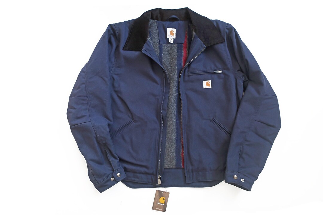 Carhartt Jacket / Blanket Lined Jacket / Y2K Carhartt Detroit Jacket