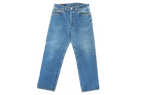 vintage Levis denim / Levis 501 / stonewash Levis