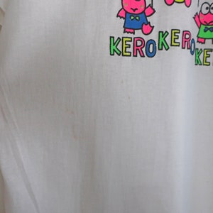 Keroppi t shirt / vintage Sanrio shirt / 1990s Keroppi Sanrio single stitch t shirt Small Hello Kitty image 8