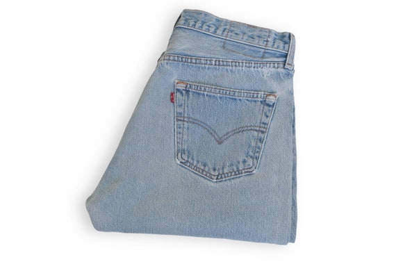 vintage Levis 501 / distressed Levis / 90s jeans … - image 2