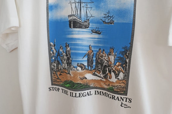 vintage political shirt / native american shirt /… - image 3