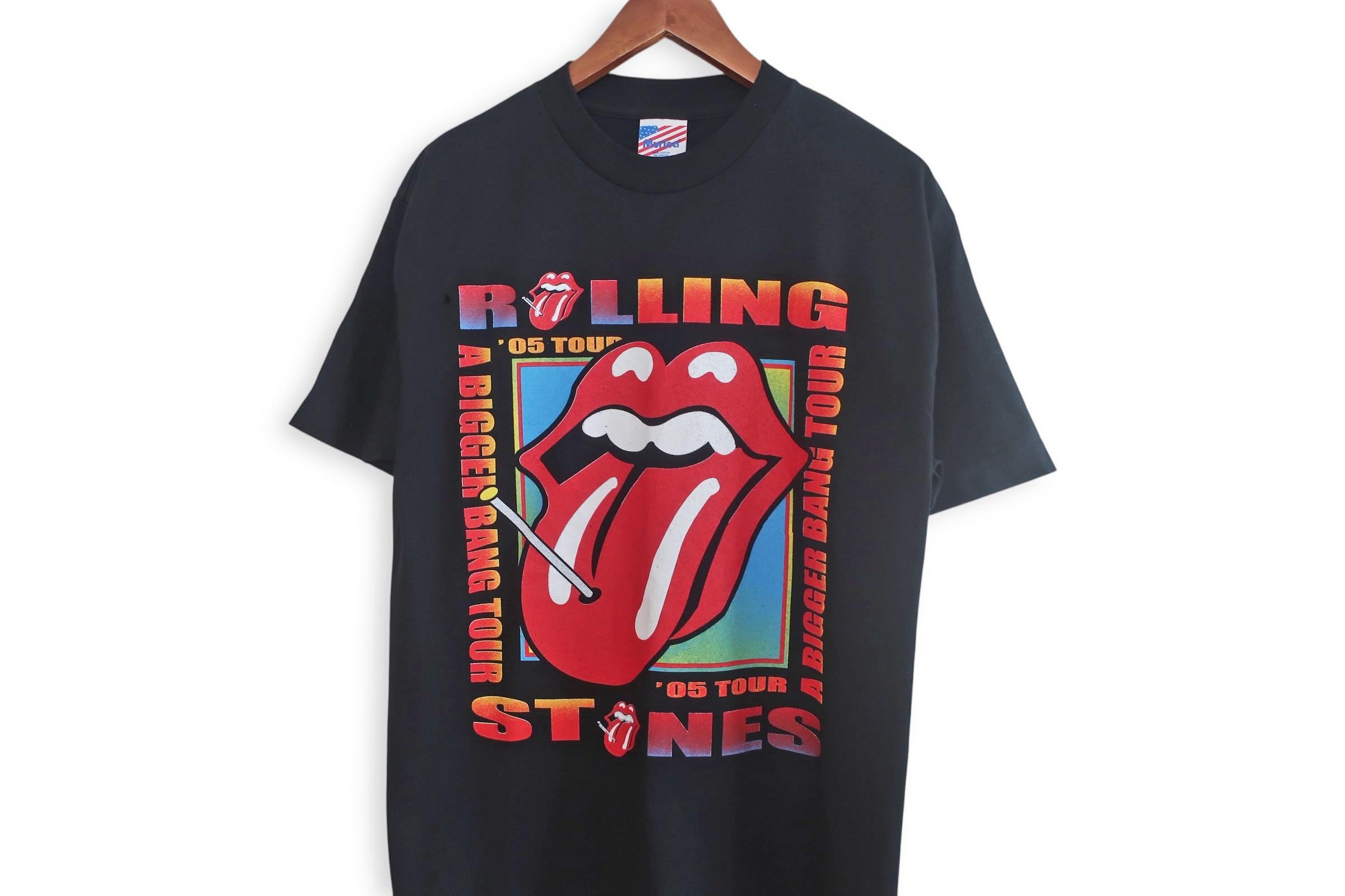ローリングストーンズ BIGGER BANG 2005 TOURTシャツ Rolling Stones Shirt / Vintage Band Shirt / 2005 Rolling Stones