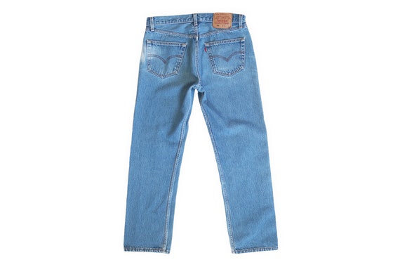 vintage Levis 501 / distressed Levis / 90s jeans … - image 7