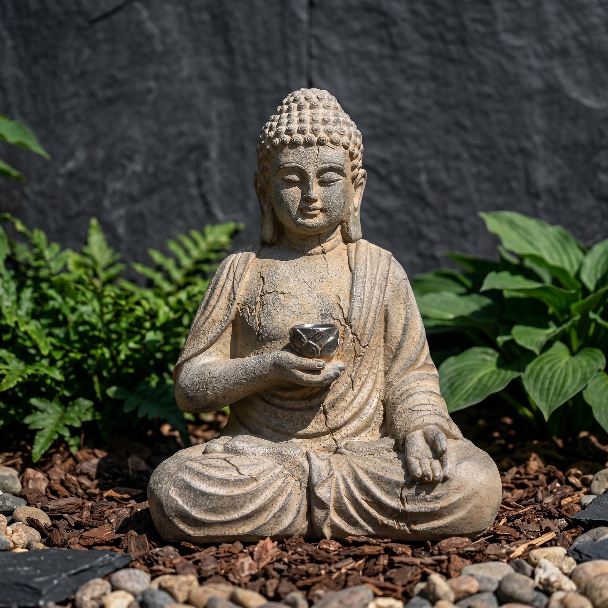 Buddha statue with light - Etsy 日本