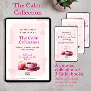 Calm Reset Bundle | Nervous System Regulation Guide | Manifestation & Mindset Workbook | Self Care Ritual | Burnout Recovery | Digital