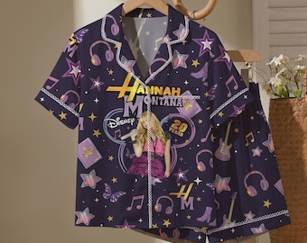 Pijama del 20.º aniversario de Hannah Montana, Pijama de Hannah Montana de Disney, Estrella del pop de Disney Channel, Magic Kingdom, Viaje familiar a Disneyland