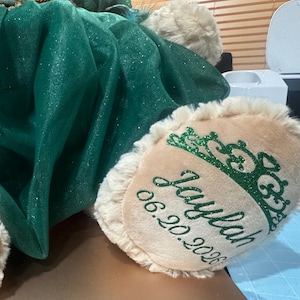 Build a Bear Green Dress - Etsy