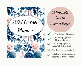 Garden Planner and Journal to organize all your garden and landscape designs.