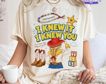 Toy Story 5 I Knew It Shirt, Gift For Music Fan, Retro Toy Friends Shirt, Nostalgic Inspired, You've Got a friend in me