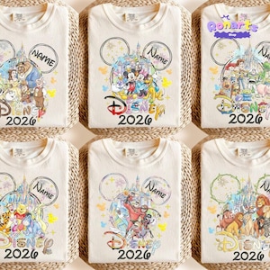 Disneyland Trip 2026 Shirt, Disneyland Movie Family Shirts, Mickey And Friesnds Shirt, Disneyland Family Matching Shirt, Magical Castle Tee image 1