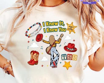 Disneyland Pixar Toy Story 5 I Knew It I Knew You Shirt, Toy Story 5 Birthday Shirt, Toy Story Were Turning 5