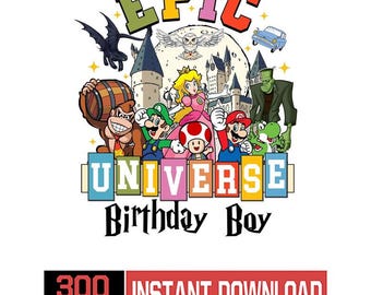 Epic Universe Geburtstag png, Familie Episch 8. Geburtstag png, Universal Studios Geburtstag png, Kinder Geburtstag png, Epic Universe Familienausflug