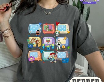 Retro Toy Story 5 Movie Shirt, Lilypad Buzz Lightyear Woody Jessie Tee, Toy Story Land You've Got a Friend In Me Shirt