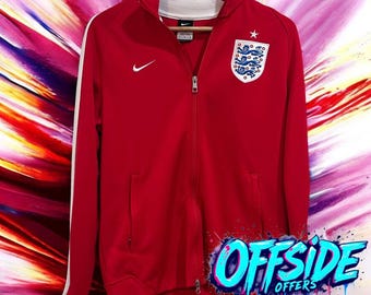 England Soccer Track Jacket (Size Fit Medium)
