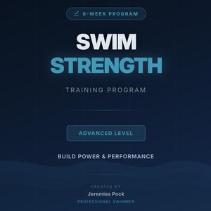 水泳選手とトライアスリートのための上級者向け8週間水泳筋力トレーニングプログラム – パワーとパフォーマンス向上のためのジムプラン