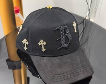 El Barbas Hats “Chrome Vl”B Chrome G5 Black