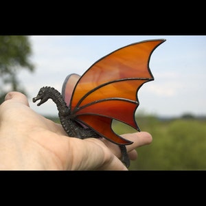 Dragon Hanging Stained Glass Sun Catcher