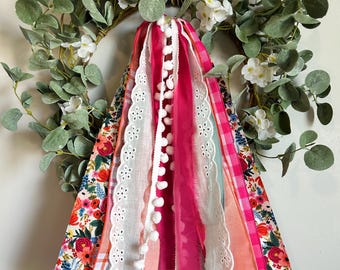 MINI wreath ribbon sets 14-18 inches