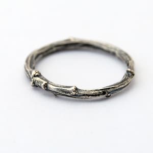 Zweig ring - silber zweig ring - weide ring - silber ring - sterling silver band - zweig ring - zweig ring - zweig ring