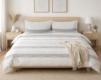 Aamunvalo – Morning Light Stripe Duvet Cover