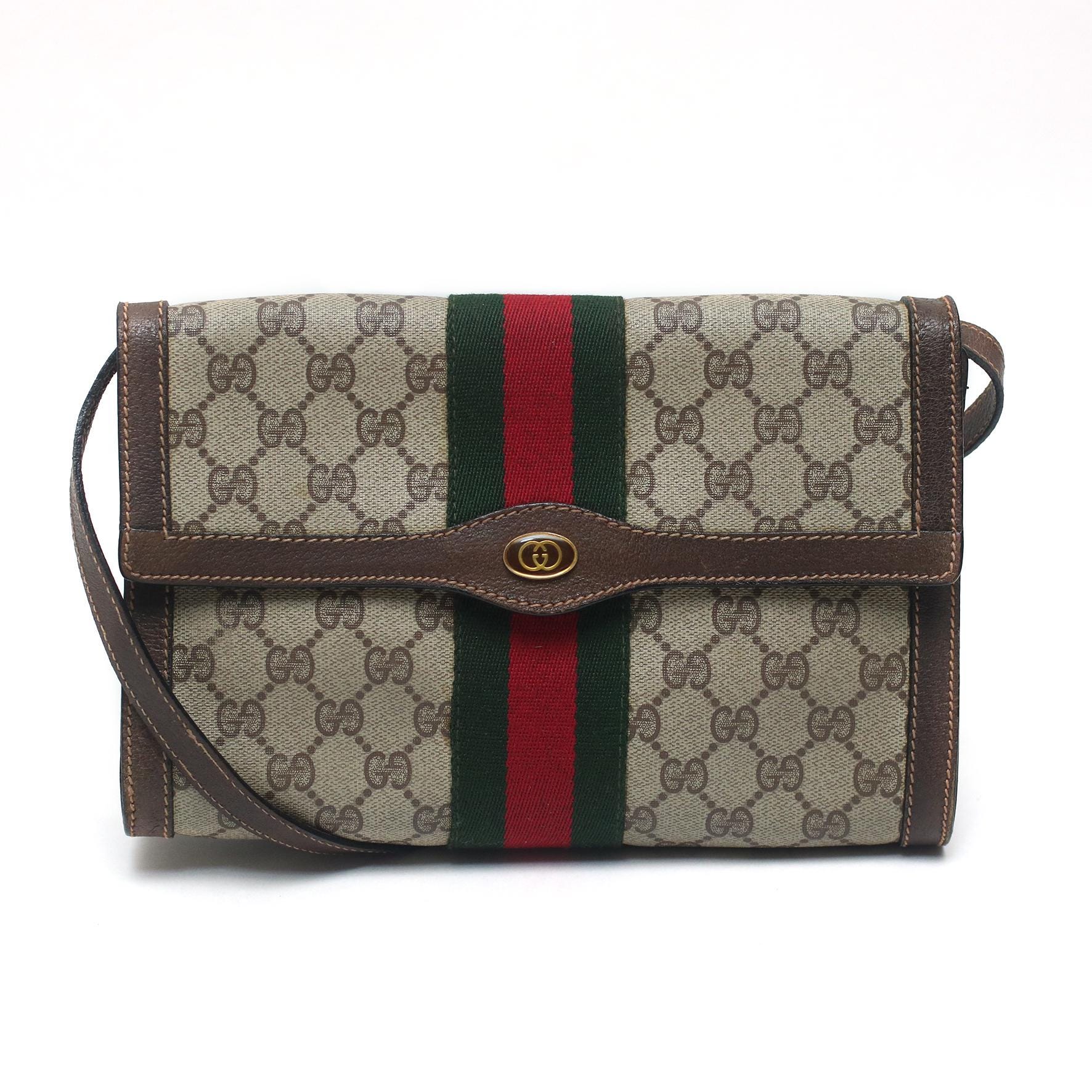 Vintage Gucci Sherry Line Bag - Etsy