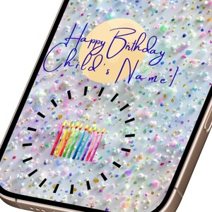 Luxury 10 Candles 10th Birthday Print+IG Set