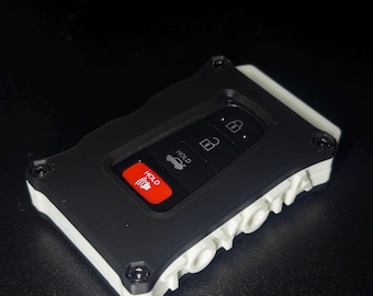 Full Secure Version! - Toyota Compatible Key Fob Case | Personalized | Fits Camry 4Runner RAV4 Highlander & More