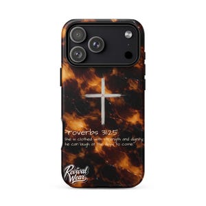 Proverbs 31:25 Tortoise Shell Tough Case for iPhone®