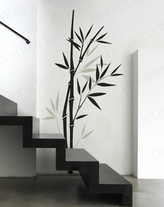 Bamboo Wall Decal Bedroom Living Room Nursery Art Vinyl Image 0