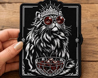 Embroidered Dungeon Crawler Carl Inspired Patch, Princess Donut Patch, Nurse Id Holder, Fantasy Reader, Bookish Gift