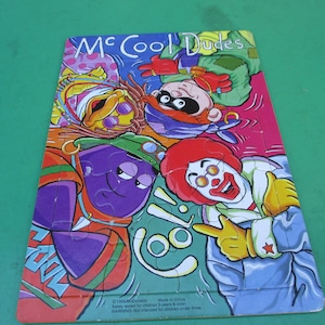 McCool Dudes - Mcdonalds - Tray Jigsaw Puzzle Vintage