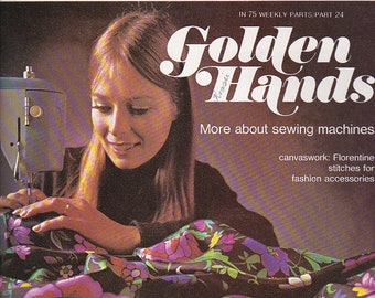 On Sale - Golden Hands Encyclopaedia of Knitting Dressmaking and Needlecraft Guide Part  24, 1970s