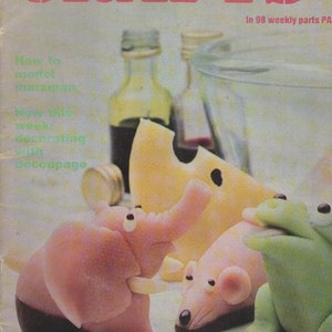Golden Hands Crafts Guide: 1970s Decoupage, Embroidery, Weaving