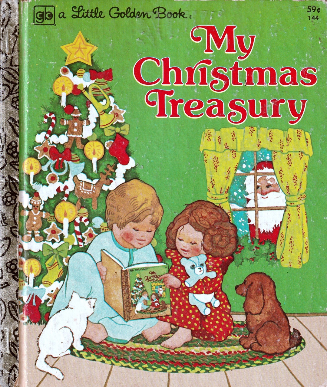 My Christmas Treasury Vintage Little Golden Book American Edition
