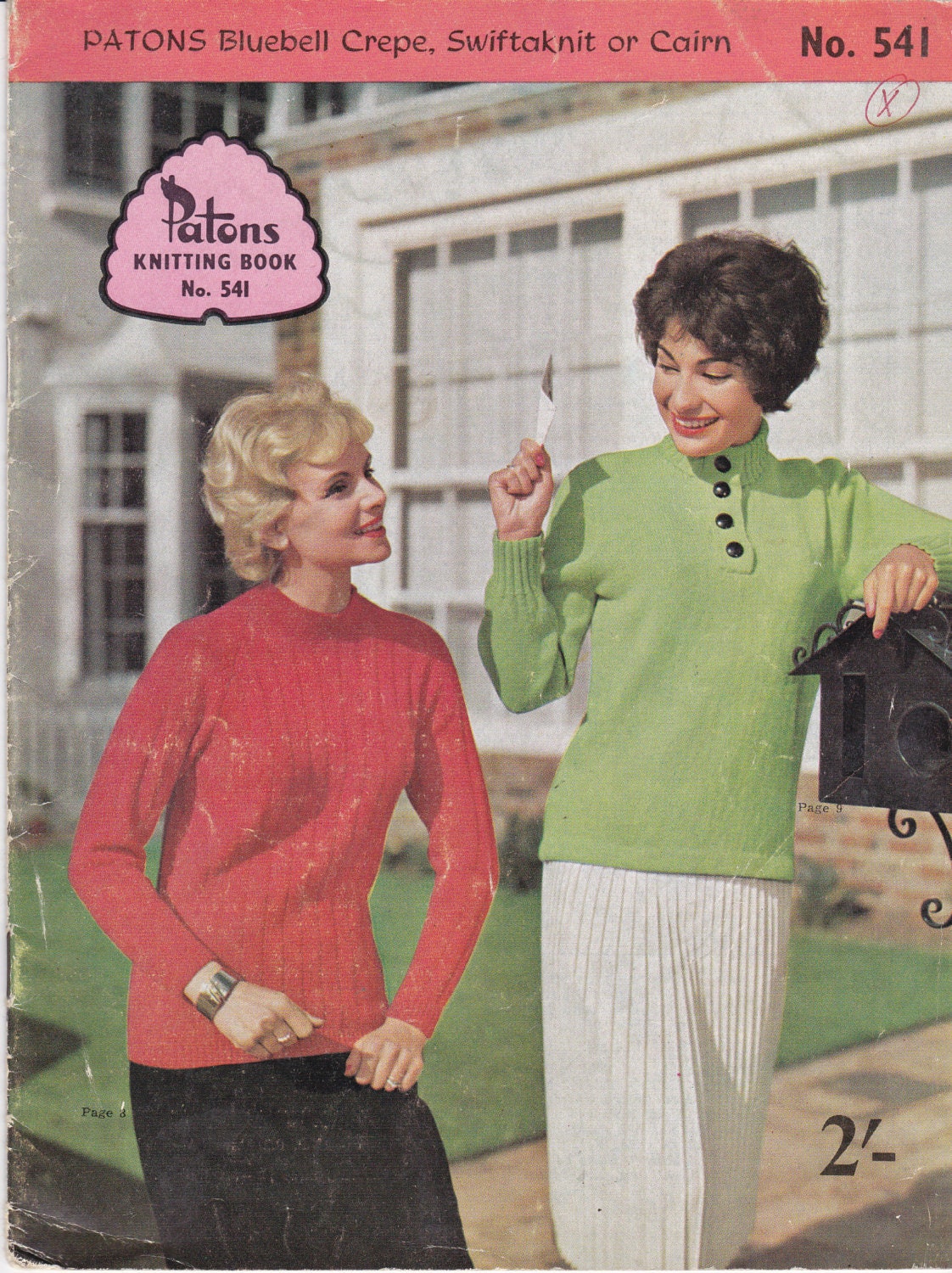 Paton's Knitting Pattern No 541 For Women/Ladies | Etsy