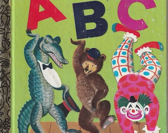 The Little Golden ABC -  Vintage Little Golden Book - 1974 Australian edition