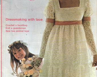 Golden Hands Encyclopaedia of Knitting Dressmaking and Needlecraft Guide Part 66 1970s