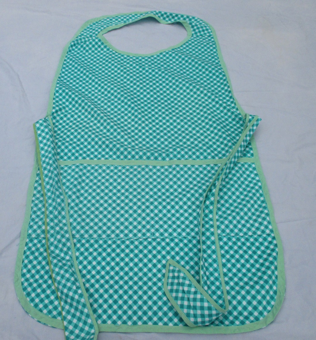 1950s Vintage Green Full Apron - Etsy UK