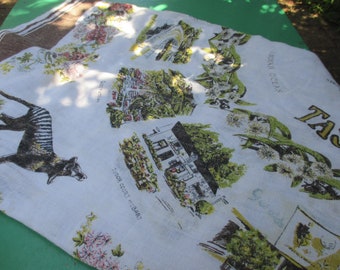 1960s Vintage Tablecloth from Tasmania