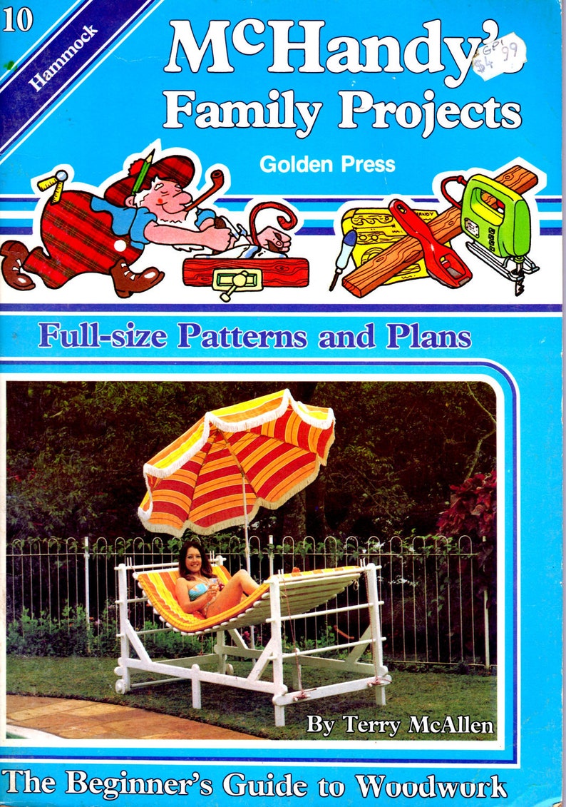 Vintage 1980s Golden Press McHandys Family Projects On Sale Part 10 Hammock
