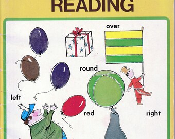 Readiness For Reading - PreSchool Vintage 1970s - Vintage Children's Book