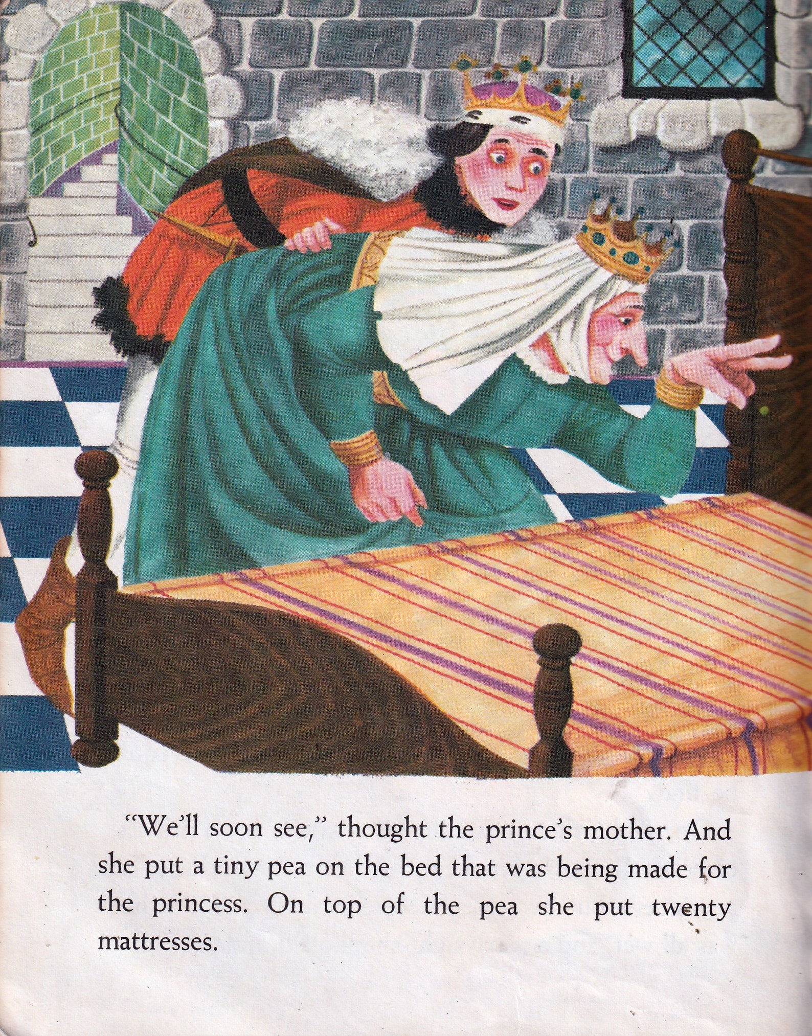 Rumpelstiltskin and the Princess and the Pea Vintage Little Etsy
