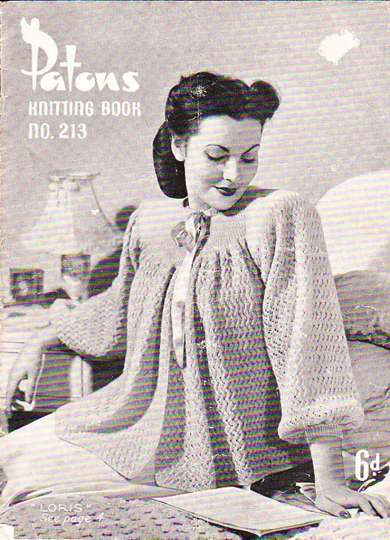On Sale Paton's Knitting, Crochet Pattern for Women/ladies Bed