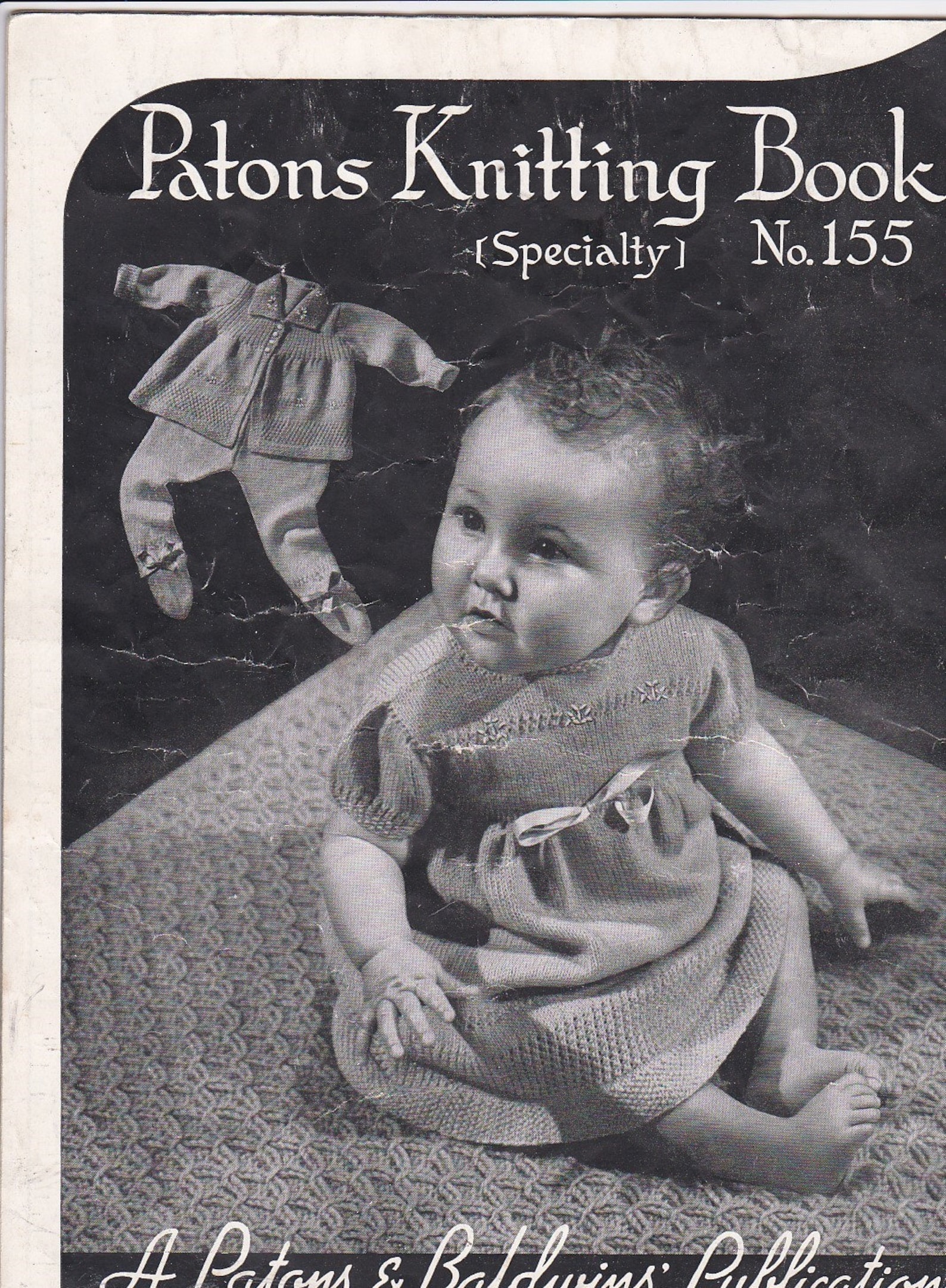 On Sale Paton's & Baldwins Knitting Pattern No 155 for Etsy Singapore