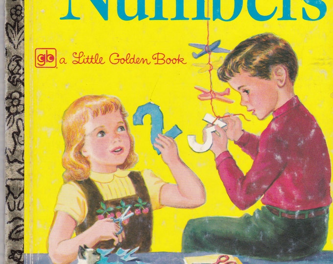 Numbers Vintage Little Golden Book 1975 American Edition - Etsy